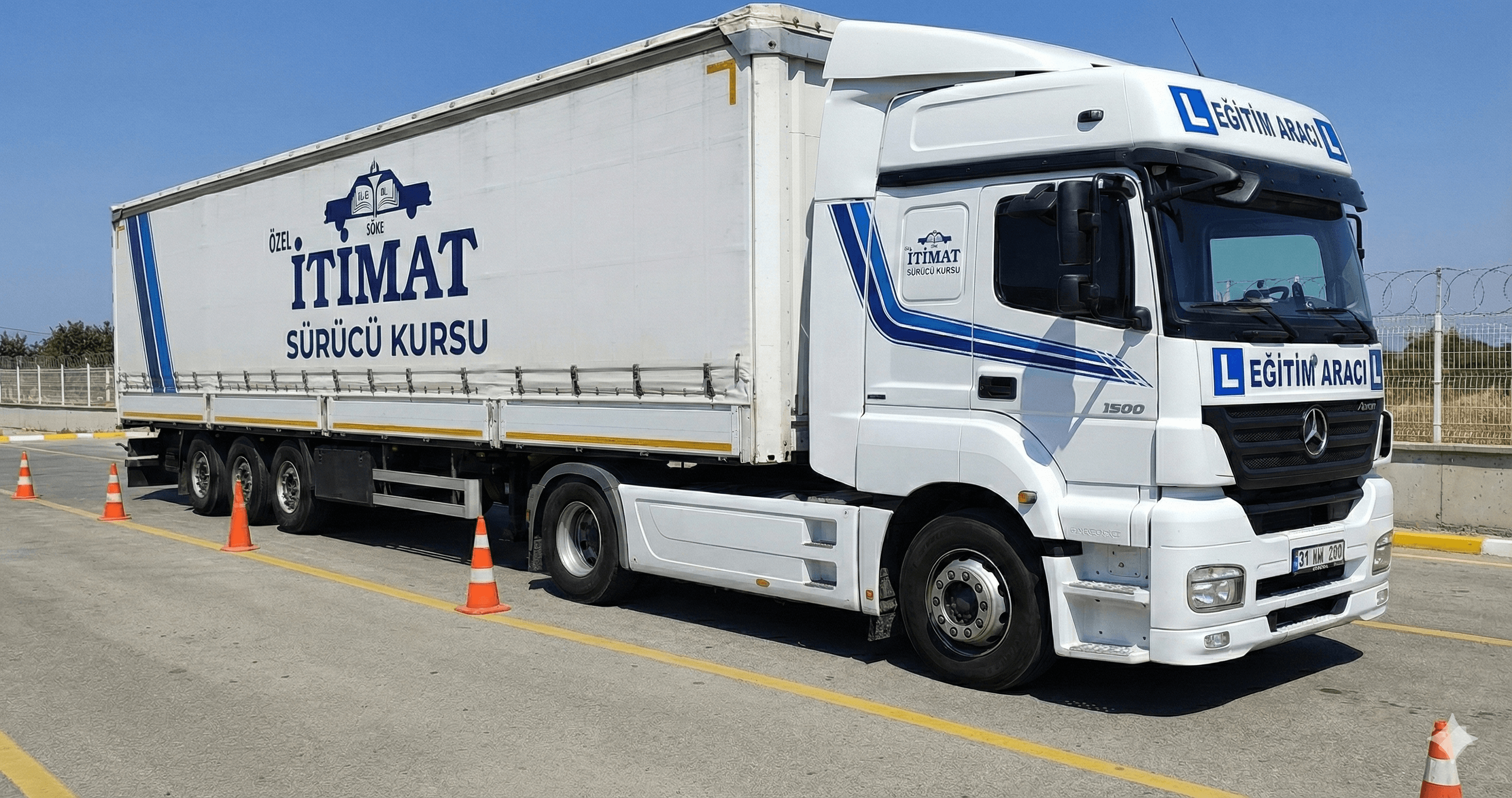 Aydın Söke İtimat Sürücü Kursu Eğitim Aracı - Simülatör ve Tır